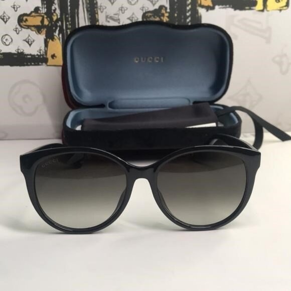 Authentic Gucci GG0636SK 001 Cat-Eye Sunglasses ✨ - Picture 4 of 11